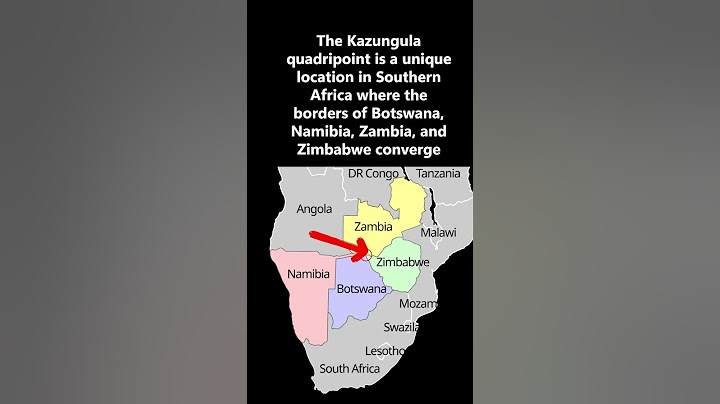 How One Border Divides 4 Countries at Once!