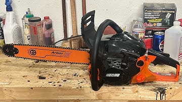 Echo cs-4910 first impressions muffler mod intake mod and carb tuning