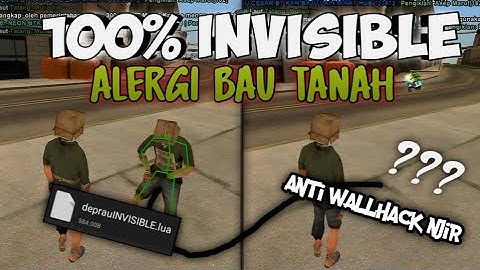 100% INVISIBLE MOD SA-MP ANDROID | Anti Wallhack | Lua MonetLoader 2025😱