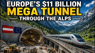 Europe’s $11 Billion Mega Tunnel | Brenner Base Tunnel Will Transform Rail Travel Through the Alps