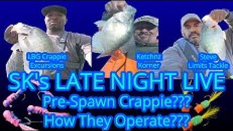 Pre-Spawn Crappie Fishing | Jigs & Action To Apply & Where