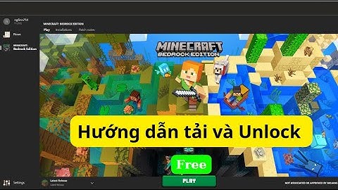 [ Bedrock Launcher ] Hướng dẫn tải và unlock full game bằng IOBit Unlocker cho pc.