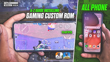 2025 Gaming🔥 Custom Rom Installing Guide A to Z Step [Custom Rom for 120fps] @NINJAMAXYT92