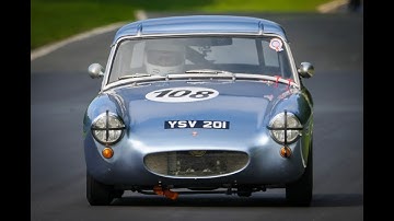 Historic Austin Healey Sprite class H race win race 2 Snetterton 2023 Midget and Sprite Challenge