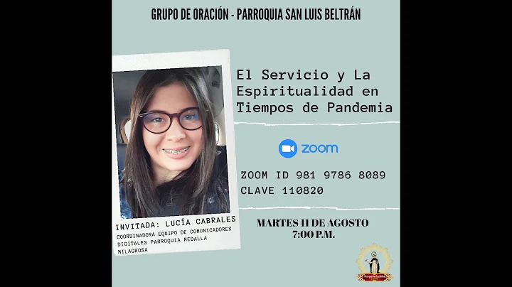 Grupo de Oracin. Lucia Cabrales. El Servicio y la ...