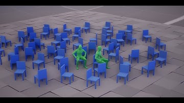 HyperPose demo / tight nav and prop interactions