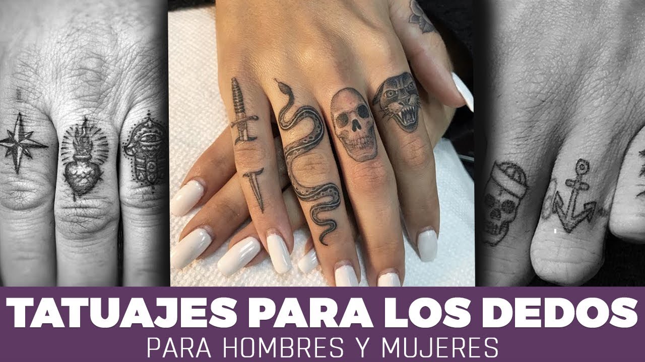 Tatuajes Para Los Dedos Estilos Para Hombres Y Mujeres Youtube