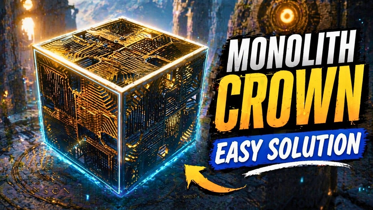 Crimson Desert Monolith Crown Puzzle Guide (Fast Easy Solution Step-by ...