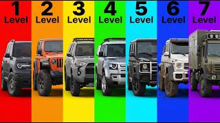 The 7 Levels of Off Road Vehicles