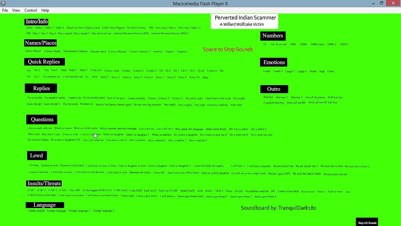 Perverted Indian Scammer Amateur Soundboard Showcase Download Youtube