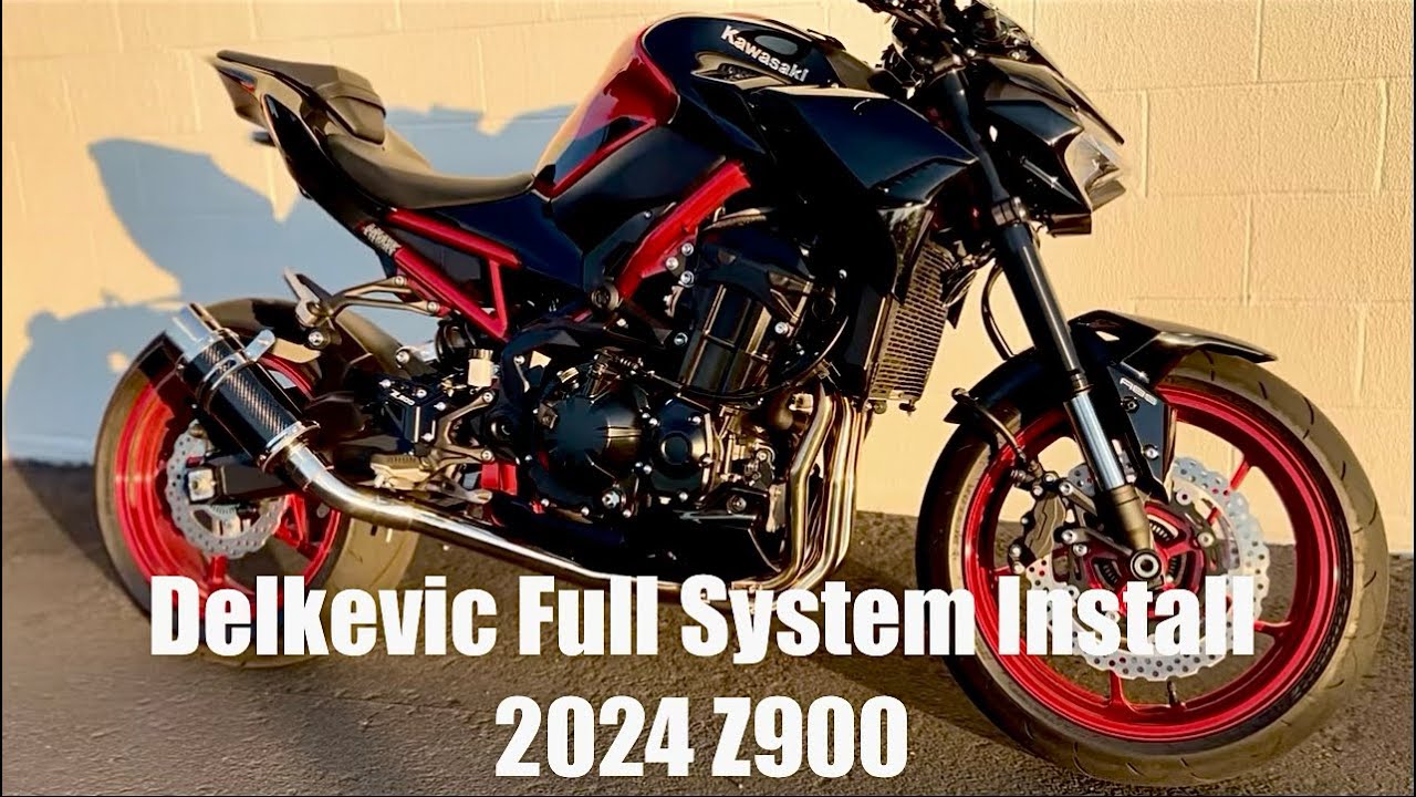 Delkevic Full System Install 2024 Z900 - YouTube