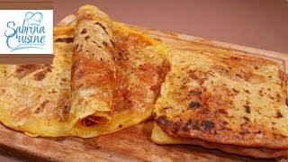 محاجب او المحجوبة البسكرية بدون تعب بمقادير مضبوطة -Recette des mhajeb - Sabrina Cuisine