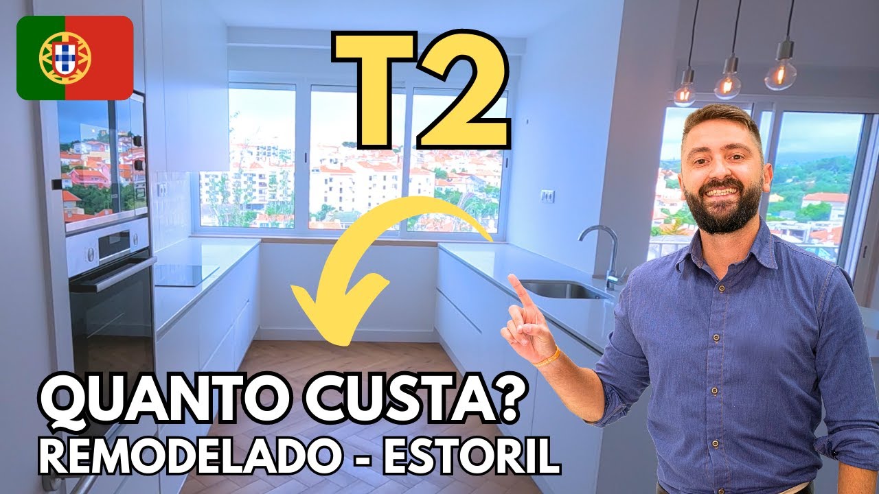 MORADIA dos SONHOS em ESTORIL, Portugal: Apartamento T2 à VENDA - CONHEÇA este ENCANTO Europeu!