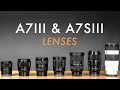 Sony A7III + A7SIII - The Lenses to buy and why (2021)