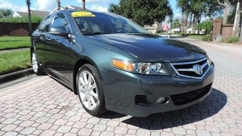 2006 Acura TSX Startup, Engine, Tour & Overview