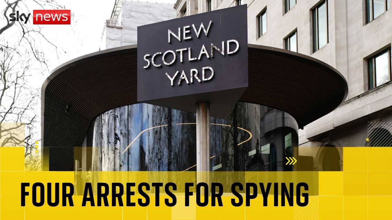 Four arrested on suspicion of spying on Jewish community for Iran, Met Police says