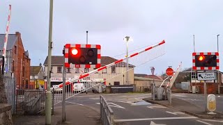 Unique Crossing with Five Barriers! Coleraine Station Level Crossing, County Londonderry