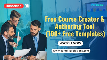 Best Free Authoring Tool for eLearning (100+ Templates Inside)