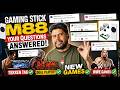 Gaming Stick M88 Your Questions Answered 🔥 Tekken Tag, Tekken 6 Dual Player &amp; New Games and WWE