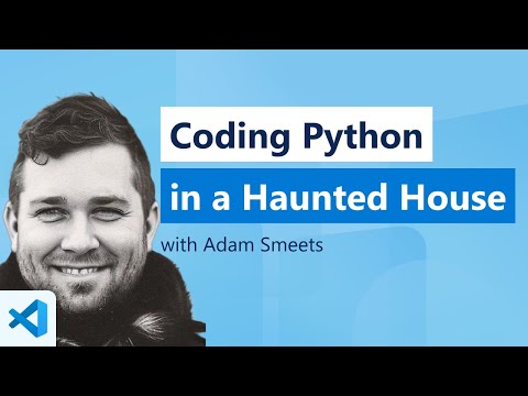🔴 Coding Python in a Haunted House Using VS Code for Education