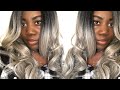 KEESHANA WIG REVIEW| Bobbi Boss &quot;MLF224&quot; Synthetic Lace Front Wig 13X4 | TT1B/56 ⛈👩🏾‍🦳🌪