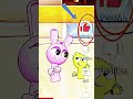 Pinki and Lime Playful Child Dance Reaction Challenge #CuteAnimation #BabyDance #FunnyCartoons