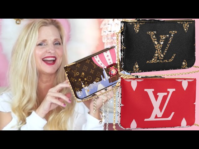 Louis Vuitton Double Zip Pochette REVIEW- What fits inside + Mod Shots 