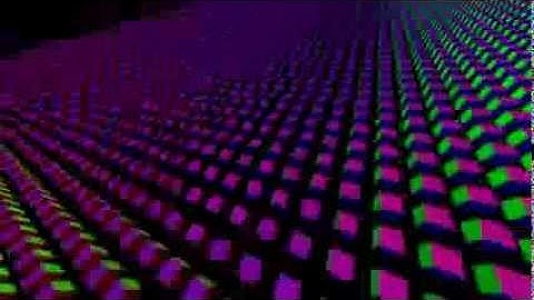 Moiré Pattern with Voxels