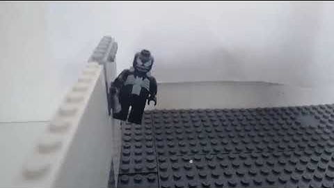 Lego spider-man 3 2007 the sandman meets venom scene.