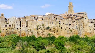 Pitigliano in 4K UHD - HLG HDR. Fujifilm XT-4.