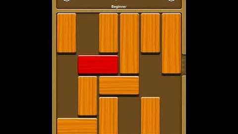 Unblock me free solutions beginner level 31 ( android and ios app solutions all levels )