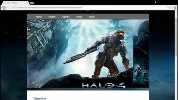 Preview of my Website Made using HTML5 and CSS3