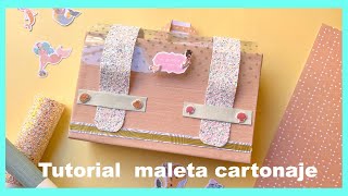 TALLER GRATIS Cartonaje - tutorial scrapbooking - Caja creativa de sirenas 🧜🏻‍♀️
