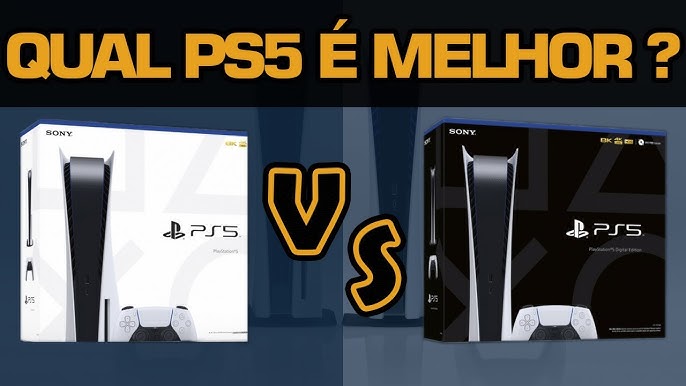 PS5 com leitor físico ou só digital? Saiba qual comprar no Brasil