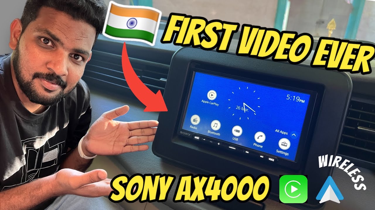 Sony XAV AX4000 car Stereo System in my Ertiga 2024 | Best Car stereo system Tamil 😍