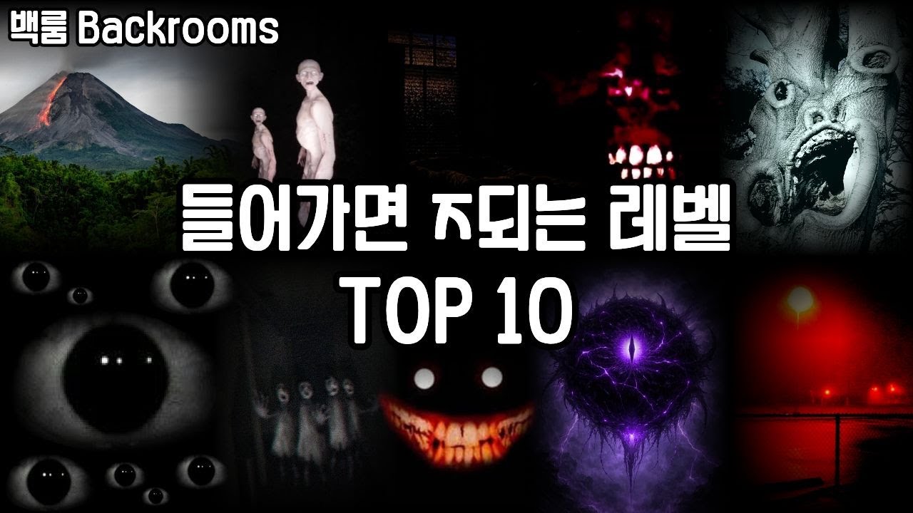 백룸에서 가장 위험한 레벨들 TOP 10 pt.2