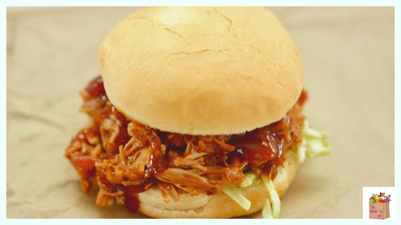 Pulled 'Pork' Sandwich (Vegan) | The Mushroom Den