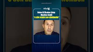 Velev Ki Öcalan Çıkıp Meclise Geldi O Gün Beni̇m Son Günümdür