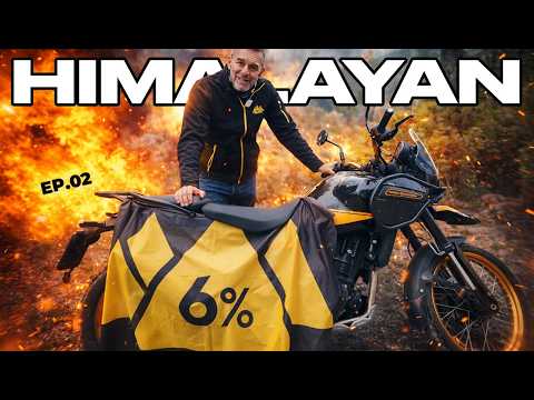 Himalayan: exhaust, tires, and first special parts. Ep. 2