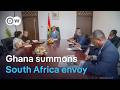 Ghana summons South African envoy over xenophobic incidents