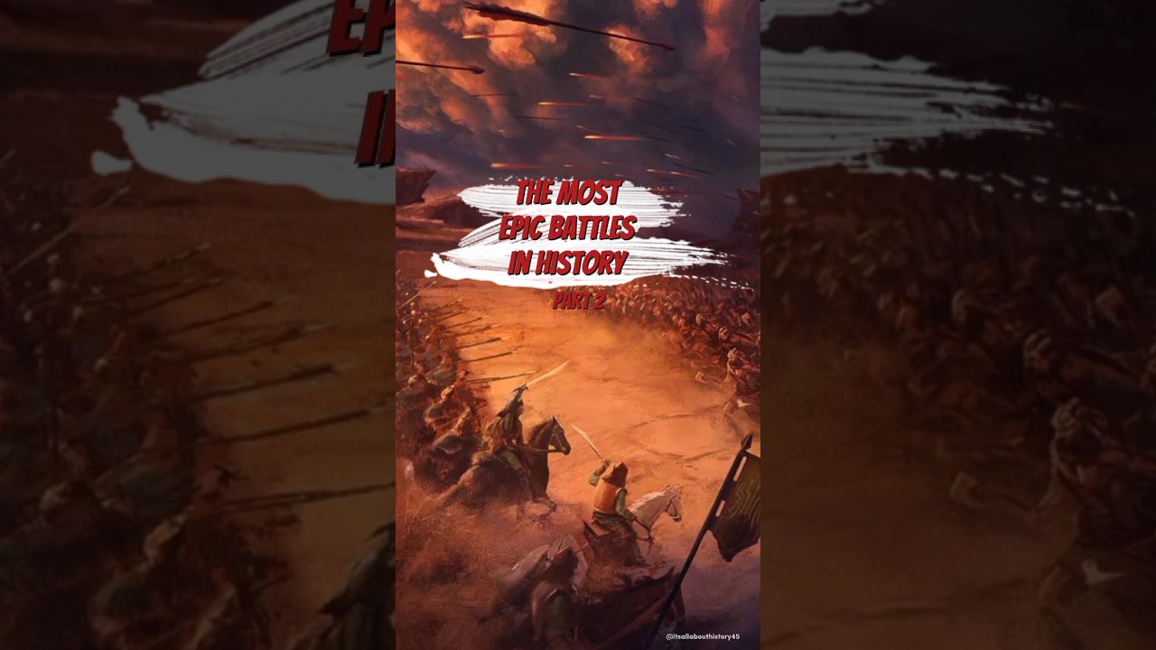 The most epic battles in history (Part2) history historical battles