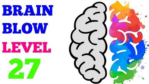 Brain blow level 27 solution or Walkthrough
