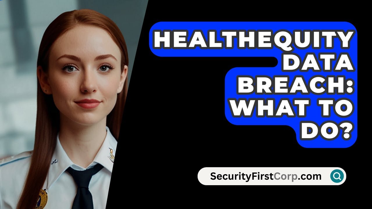 HealthEquity Data Breach: What To Do? - SecurityFirstCorp.com