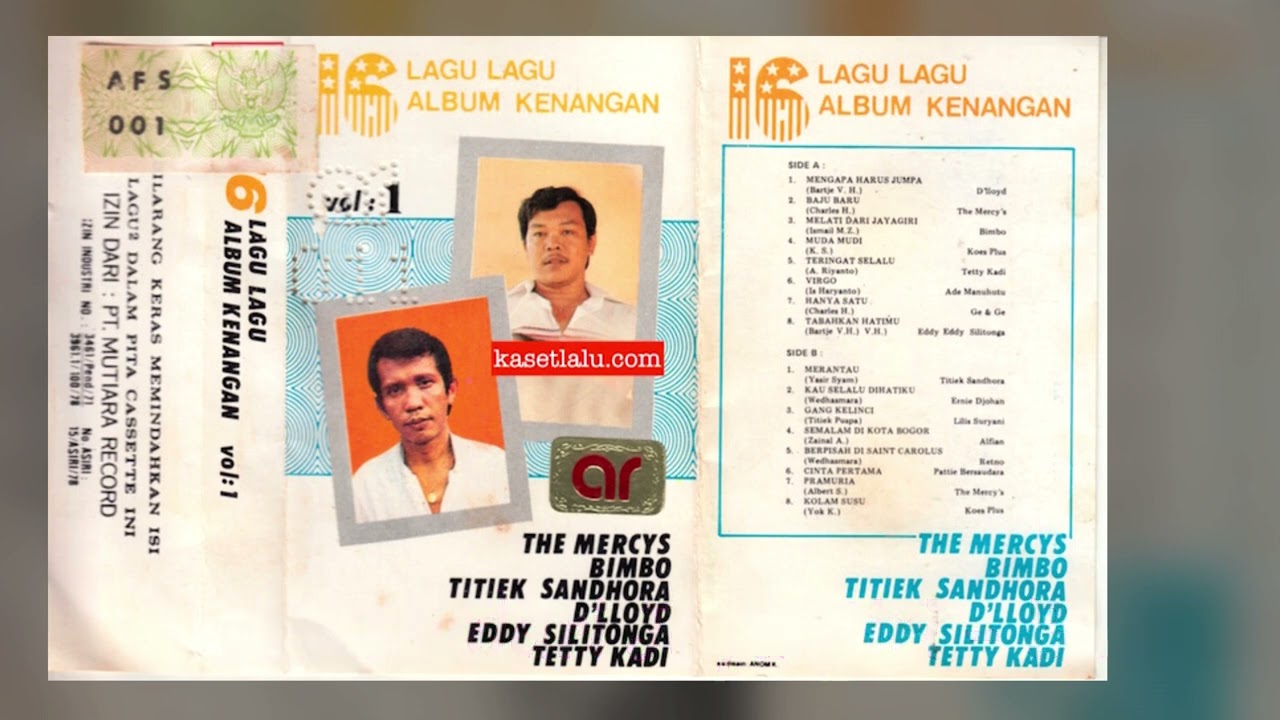 022. Titiek Sandhora - 16 Lagu Lagu Album Kenangan