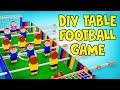 Let’s Play Soccer At Home ⚽ EASY DIY Foosball From Cardboard!