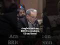 Araghchi calls on BRICS to condemn US and Israel