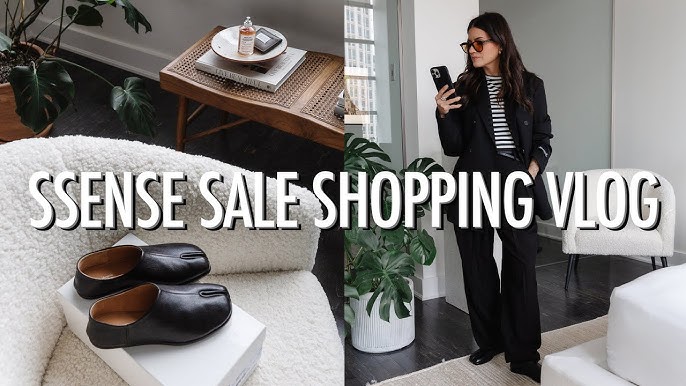 come shop with me at SSENSE  winter sale wishlist 