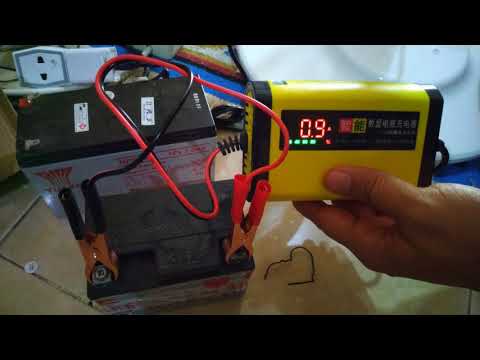 Charger aki motor | Unboxing & Tes. 