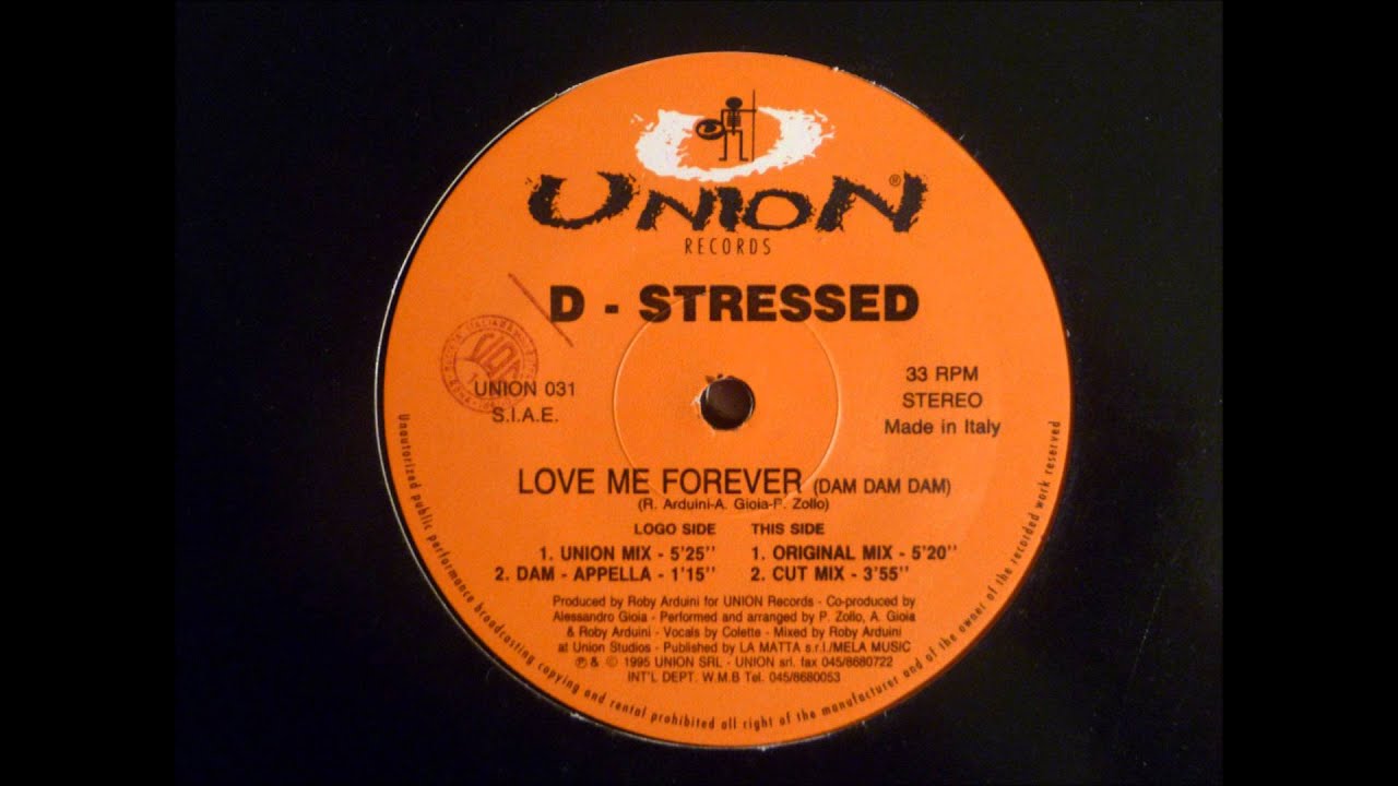 D-Stressed - Love Me Forever (Dam Dam Dam) - YouTube
