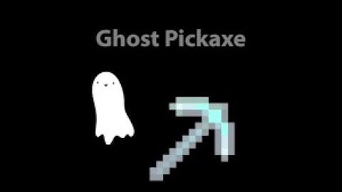 Ghost pickaxe Hypixel Skyblock #minecraft #tutorial